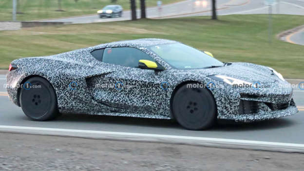2024 Chevy Corvette E-Ray In RHD Spotted Testing