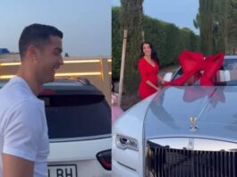 Ronaldo new Rolls Royce