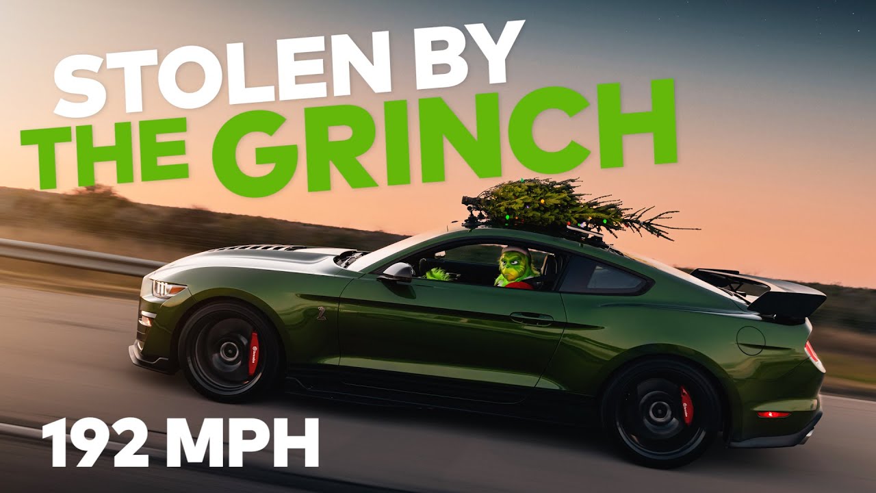 GRINCH Steals Christmas 192 MPH! // 1000 HP Mustang GT500