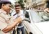 Noida Police Seize Vehicle