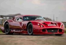 Only one TVR Cerbera Speed 12 road car is for sale.