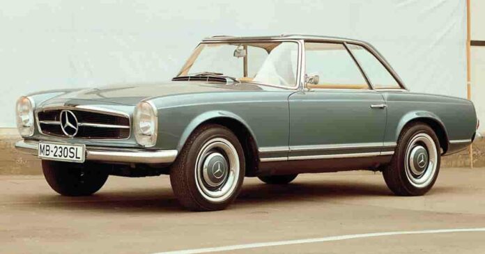 Walt Disney leased his personal Mercedes-Benz 230SL to his Studio For Movies