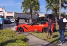  2019 Corvette ZR1 Goes Full Mustang at a Florida Cars & Coffee Meet-Up