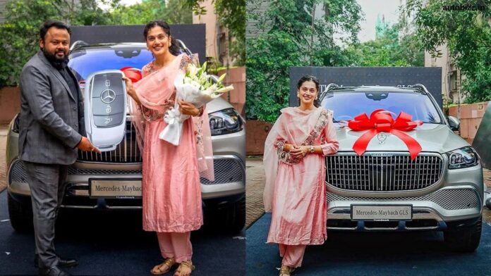 Taapsee Pannu Mercedes-Maybach GLS600