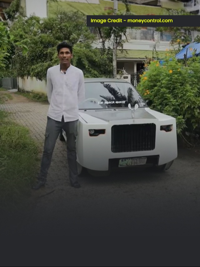 Maruti 800 converted to rolls royce