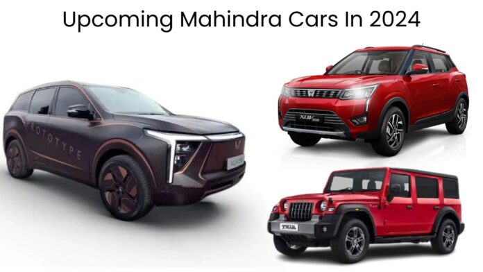 Upcoming Mahindra Cars In 2024