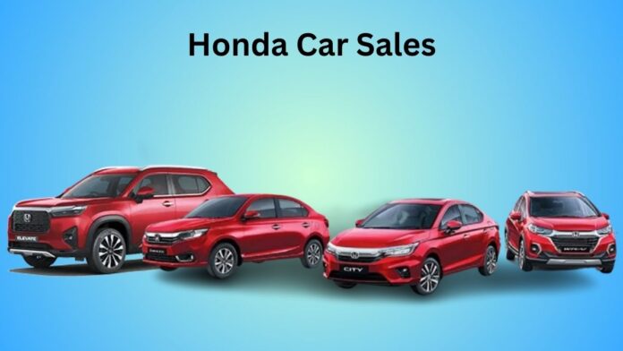 Honda Car Sales In India