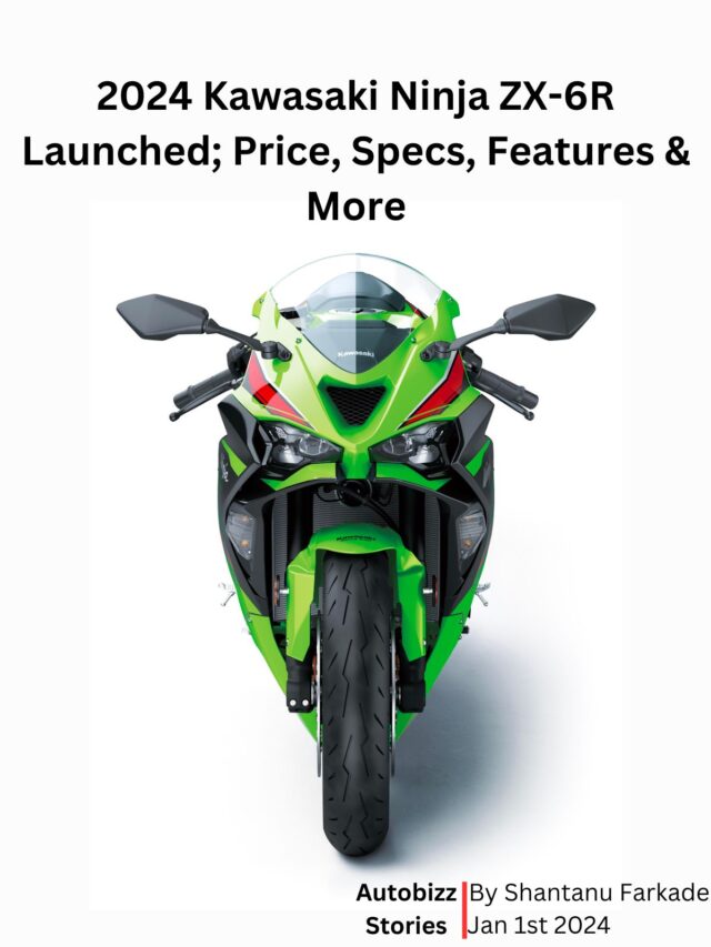 2024 Kawasaki Ninja ZX-6R Price, Specs and Features