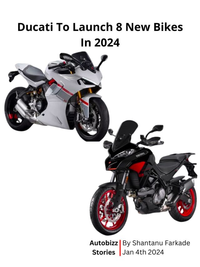 Ducati To Launch 8 New Bikes In India In 2024