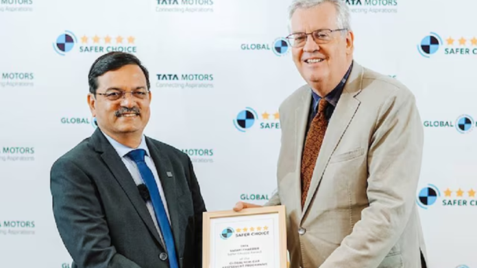 Tata Motors Bags Prestigious Global NCAP Award for Harrier and Safari SUVs