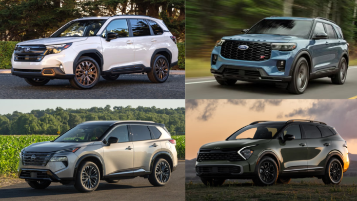 Top Selling Suvs